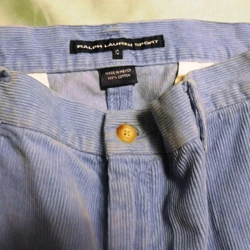 NWT Ralph Lauren Sport Corduroy Mini Skirt - Picture 4 of 4